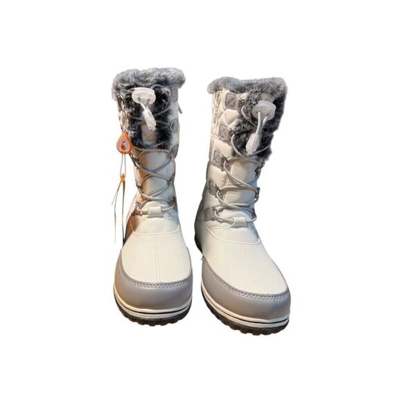 Sporto Women’s Winter Park White/Grey Boots Size 6M NWB - Picture 6 of 9